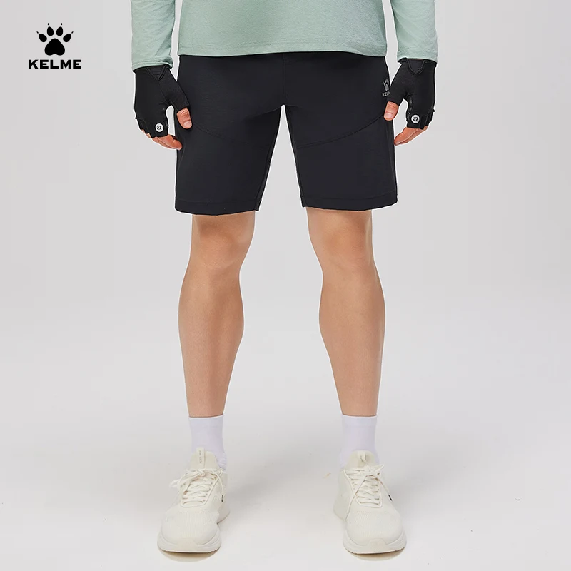 KELME Men Sports Shorts Fitness Quick-drying Woven Pants All-match Shorts Outdoor Running Breathable
