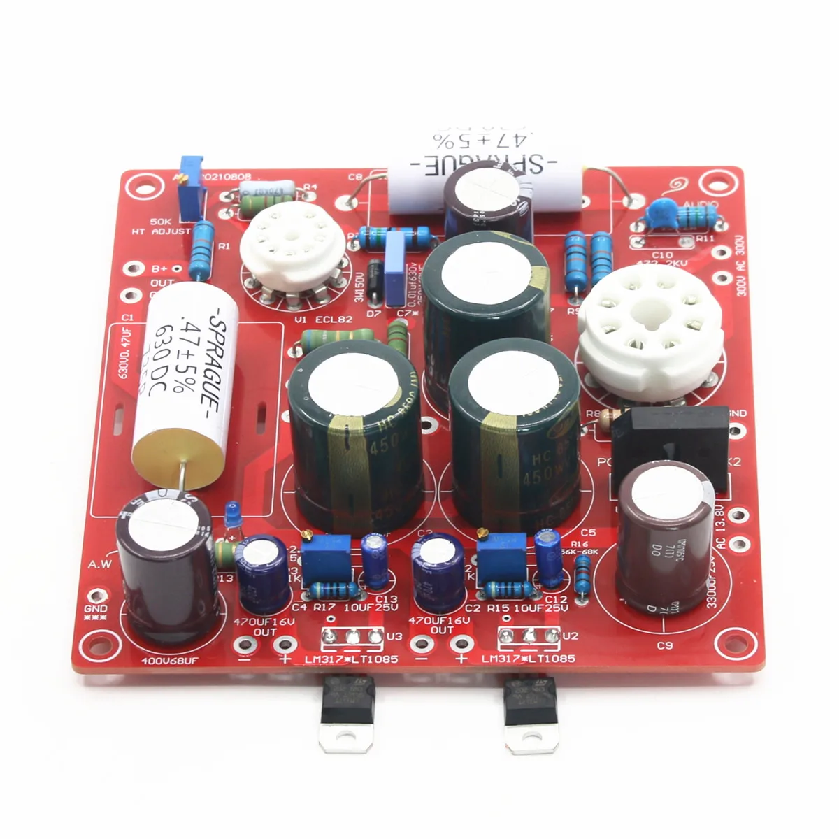 MK2-ECL82-6X5-Tube-Regulated-Power-Supply-Board-For-L3-Phono-Amplifier ...