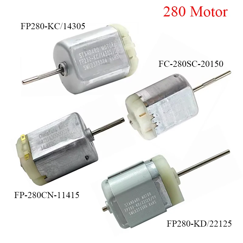 1PCS FP-280/FC-280SC 미니 280 DC 12V 전기 모터 DIY 자동차 로봇 장난감 모델 부품