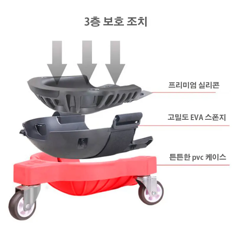 

Knee pads for homework, air cushion, 2p1 set, ceramic tile work, mobile knee pads, multi-purpose agricultural work, mobile wheel