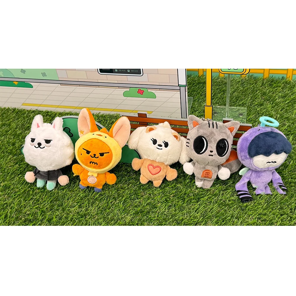 8-13cm KPOP PPULBATU Cute Plush Doll Keychain SooBin YeonJun Bag