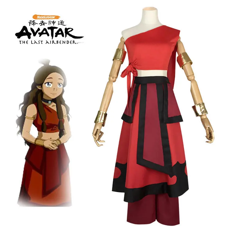Avatar L'ultimo maestro d'aria Principe Zuko Principessa Azula Mai Costume Cosplay Anime Fire Nation Aang Korra Katara Vestiti Cosplay - immagine 4