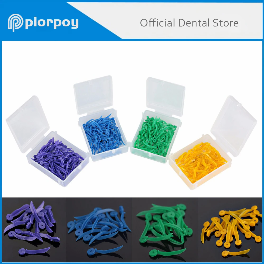PIORPOY-100Pcs-Dental-Disposable-Tooth-Gap-Medical-Plastic-Arc-Filling ...
