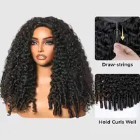 Perruque en cheveux humains bouclés birmans, frontale en dentelle HD transparente 13x4, pré-épilée, densité 250%, 28 pouces 2