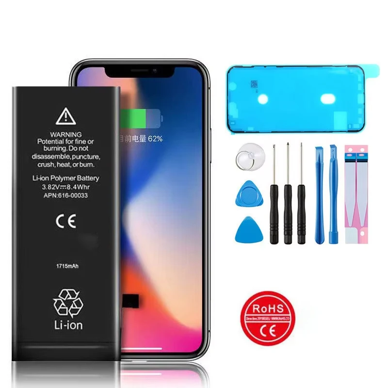 Nuova Batteria per iPhone 5 6S 7 8Plus X XR XS Max 11 12 Pro 13 14 Plus Ricambio Batteria - Image 5