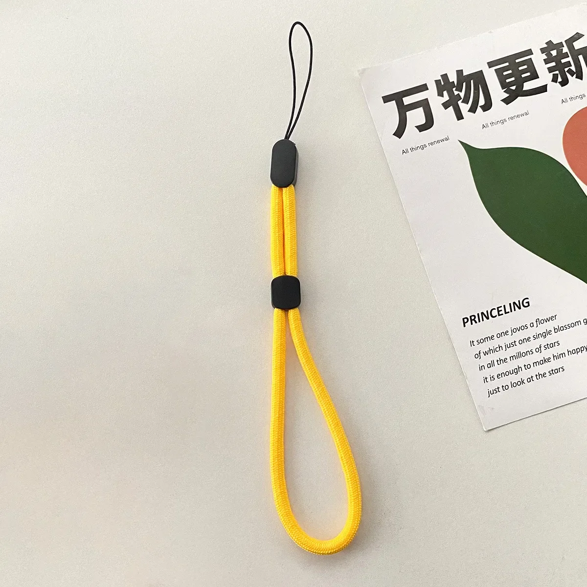 Versatile Red Adjustable Wrist Lanyard for Electronics and Accessories