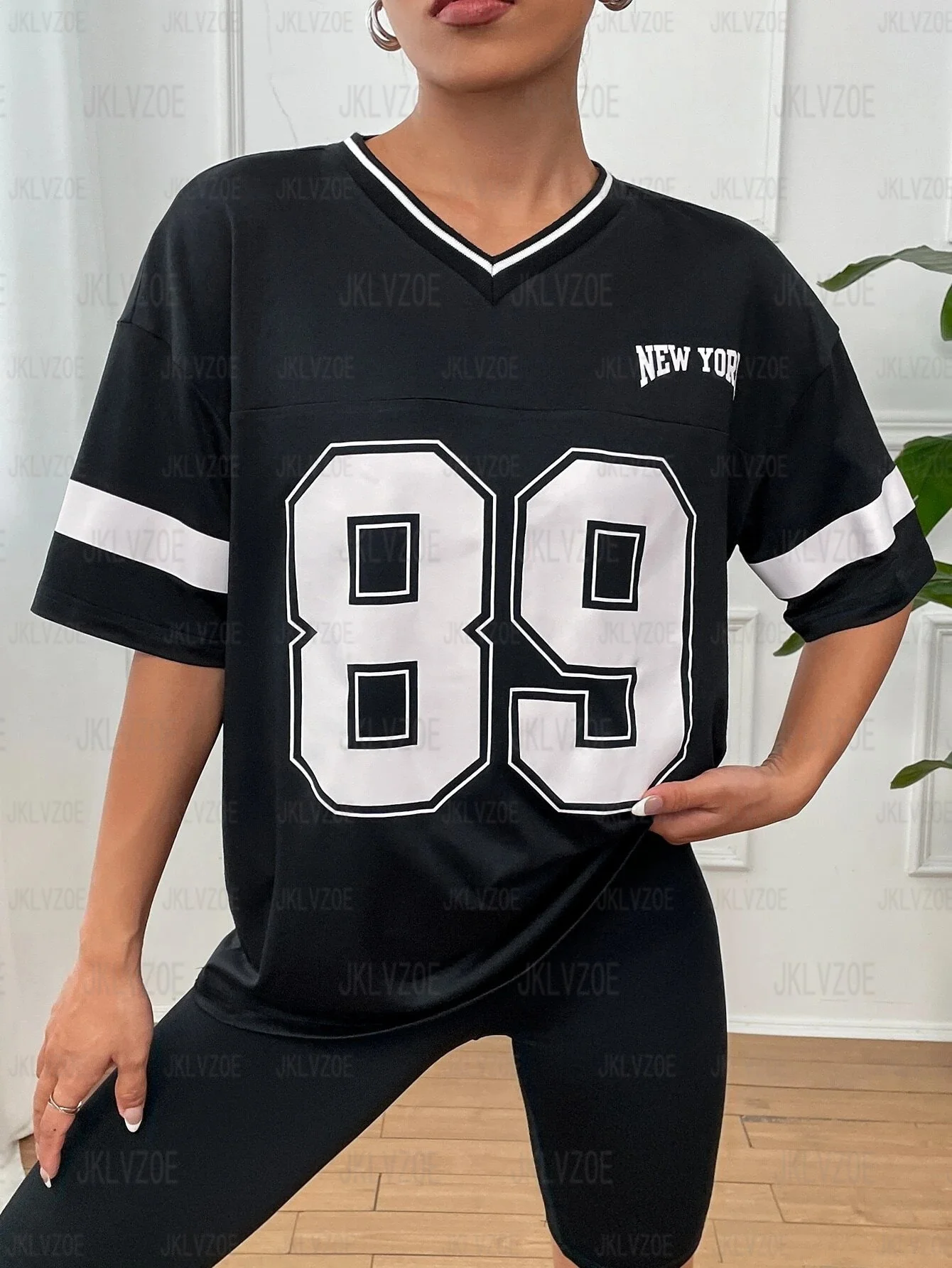 2024 Women's Summer Sport Breathable Mesh Number 89 Printed