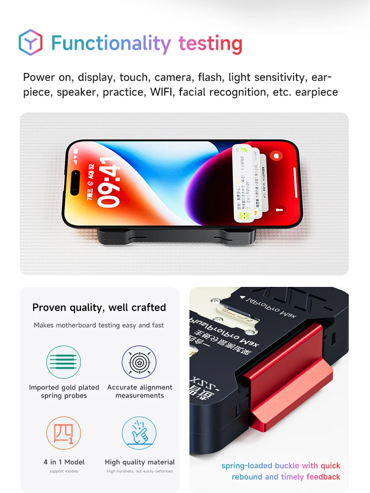 XINZHIZAO XZZ 4 In 1 iSocket Motherboard Layered Test Fixture For