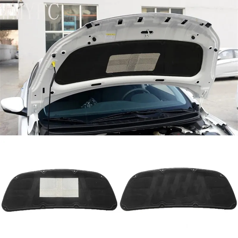 

Для Hyundai Elantra Avante MD UD 2012-2015, автомобильный капот, теплоизоляционный коврик для двигателя, хлопковый звукоизоляционный коврик