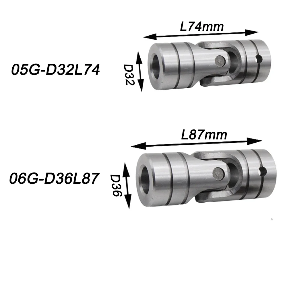 Description Picture 3 of item1PC Precision Cross-coupling Universal Joint Coupling Drilling and Tapping Machine Parts 40CR Stainless Steel Transmission Shaft