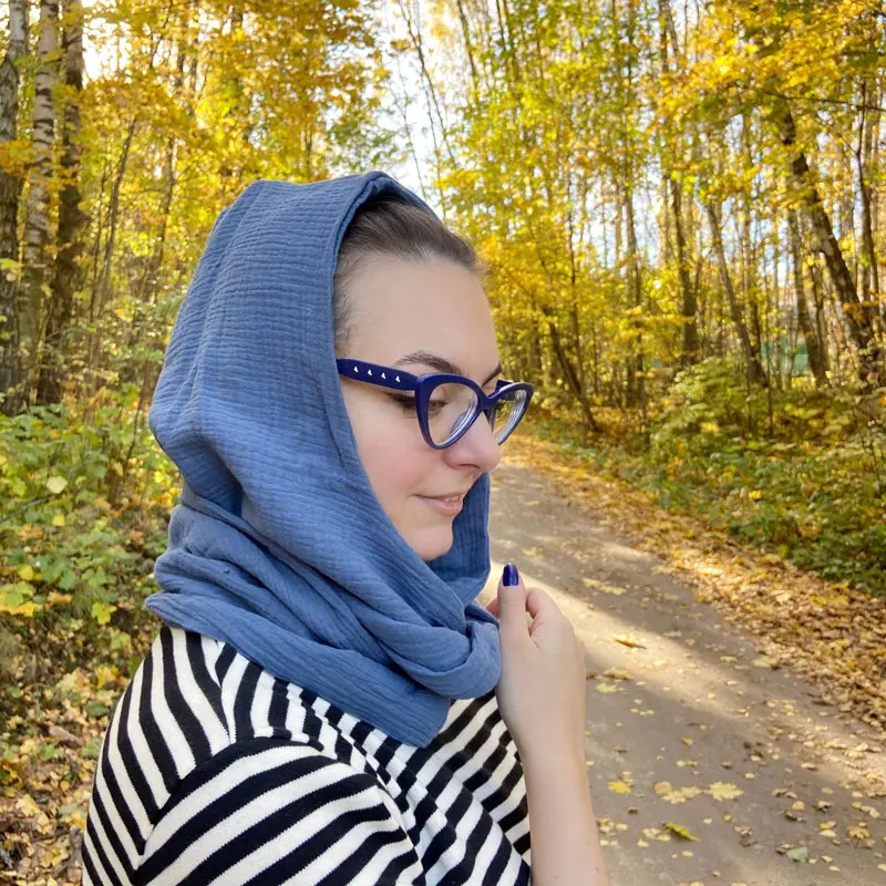 新品未使用 Margarines Original Hooded Scarf s-l400.jpg