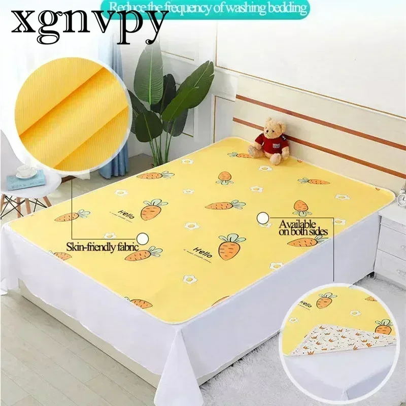 xgnvpy Reusable Baby Changing Mat Cover Diaper Mattress Bed Sheet Newborn Waterproof Portable Change Pad Floor Play Mat