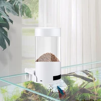 New Timer Fish Feeder Automatic Fish Feeder Digital Aquarium Food Feeding Tools Portable Feeding Dispenser