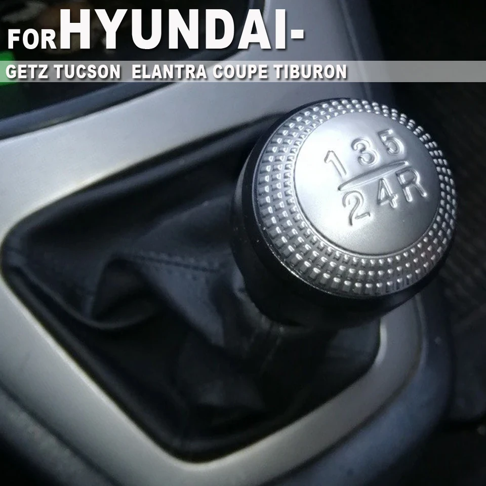 Pommeau De Levier De Vitesse – Compatible Hyundai Ix35, Tucson, Kia Sportage, Getz