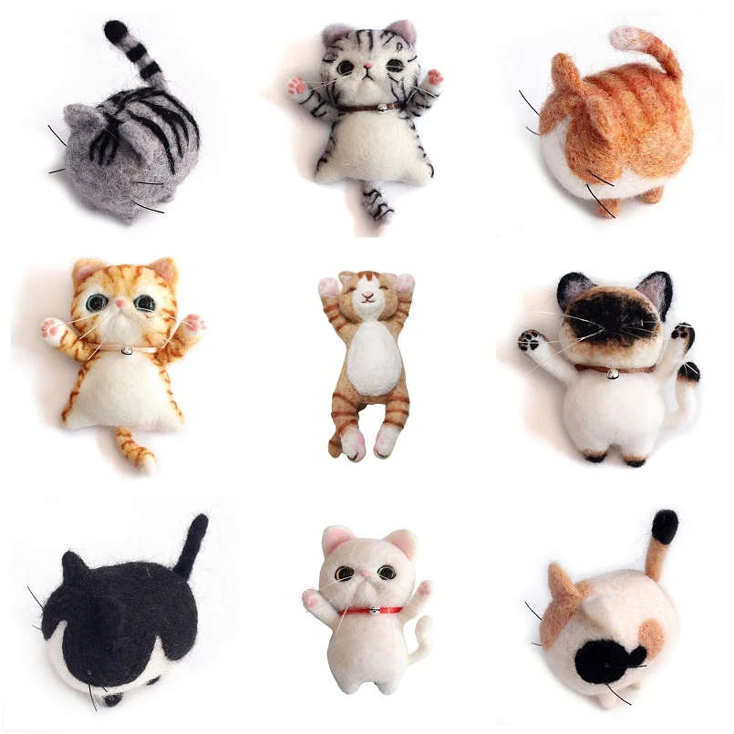

9 Types Cats Needle Felting For Beginners