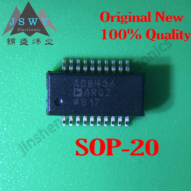 

1~30PCS AD8436ARQZ AD8436A AD8436 SMT SOP20 Analog-to-Digital Converter Chip IC Genuine Electronic In Stock Free Shipping