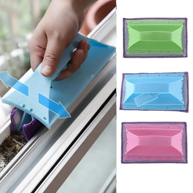 Glass Cleaning Artifact Groove Cleaning Brush Window Sill Track Brush Household Window Groove Seam Tool Glass Wiper window cleaning brush,window cleaner