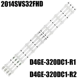 40 Pcs LED backlight Strip UE32J5500AK 2014SVS32FHD 3228 D4GE-320DC1-R2 D4GE-320DC1-R1 BN96-30443A 30442A UE32H5000 UE32H5500