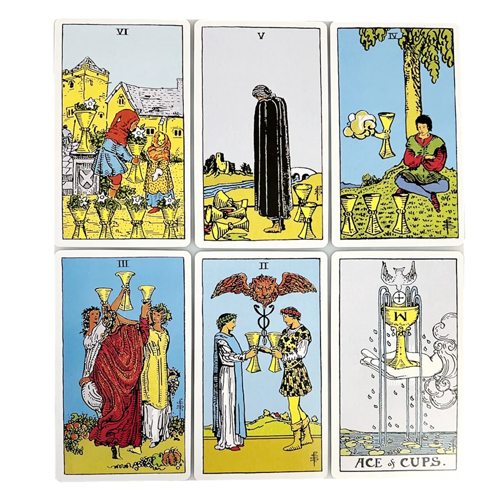 Tarot cartas mar alma viagens jogo, adivinhação jogo de tabuleiro,  adivinhação, guia do partido da família, edição - AliExpress