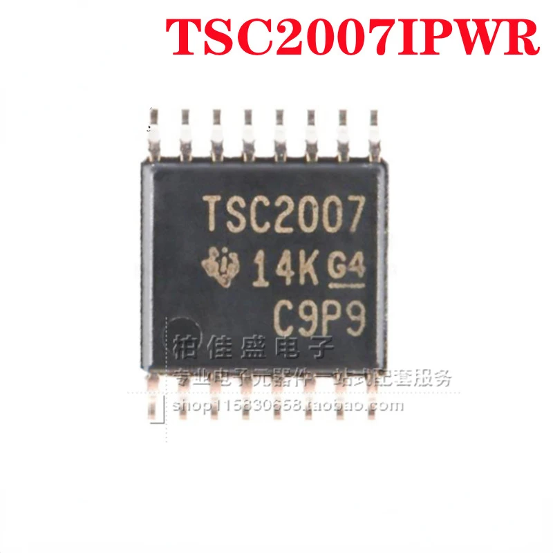 

10pcs New and original TSC2007IPWR TSC2007 TSSOP-16 Line 4 micro controller chip TSC2007IPWR TSSOP16