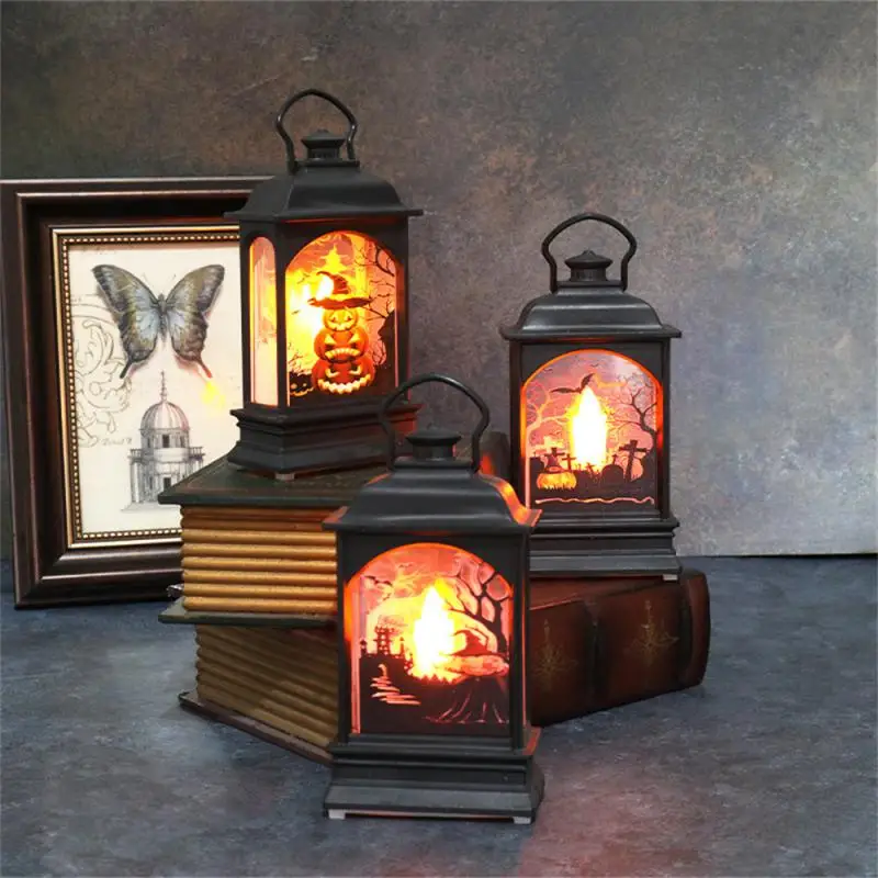 

Decorate Party String Lights Vintage Pumpkin Lantern Props Creativity Led Light Reusable Ambient Light Decorative Lights