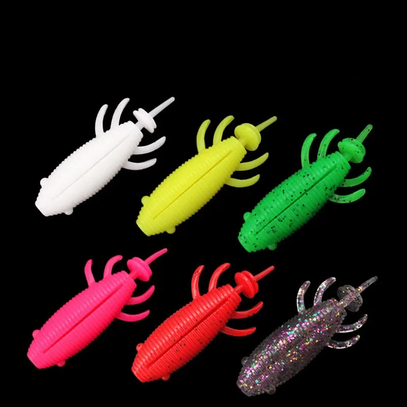 

1Pcs Soft Lure Bait 8cm/13g Fishing Super Silicone Artificial Baits Bass s Black Fish Pesca Tackle