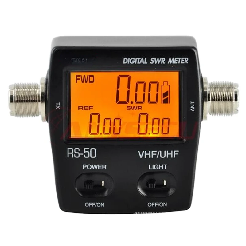 

Rs 50 Swr 125-525 Mhz Uhf/vhf For 2 Way Radios Swr Meter For Walkie Talkie Power Meter Digital Power Meter