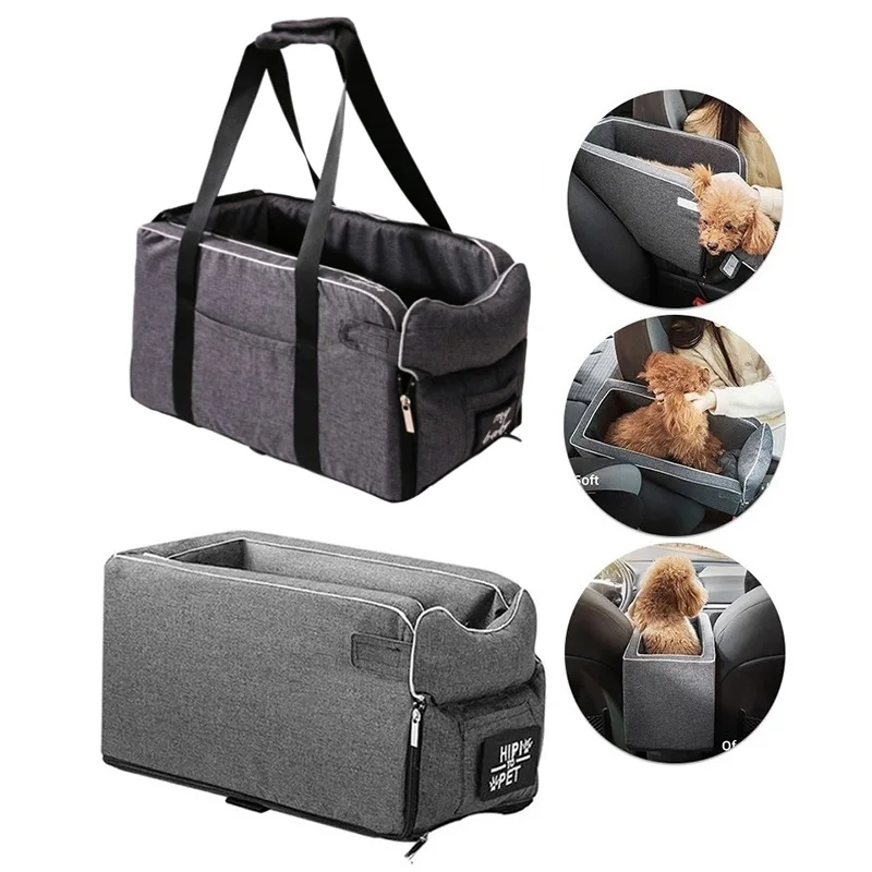 

Дорожные сумки для собак и кошек, портативные автомобильные сиденья центральной консоли для собак и кошек, аксессуары для животных принадлежности