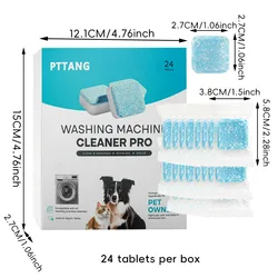 Deep Cleaning Washing Machine Cleaner Tablets - Remove Residue, Dirt, and Odor Effortlessly - Cleaning tablet