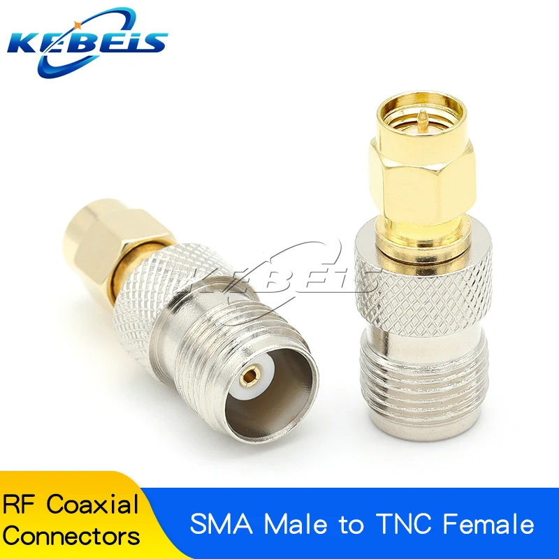 Description Picture 3 of item1Pcs Adapter SMA to TNC Male Plug & Female Jack Straight RF COAXIAL Connector 50ohm Wire Terminals