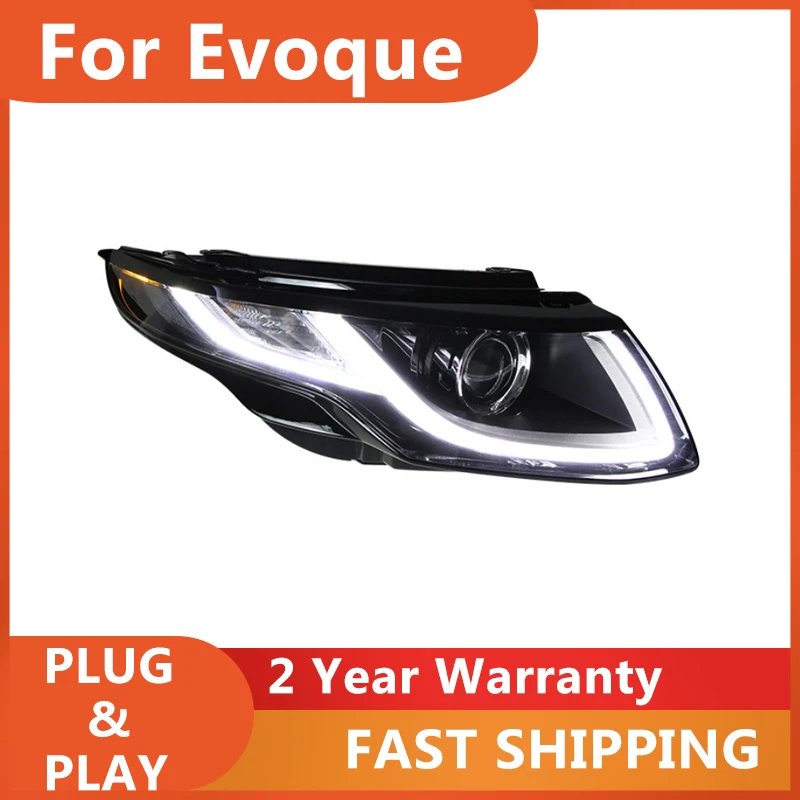 For Land Rover Range Evoque headlight 20132017 retrofitting new LED