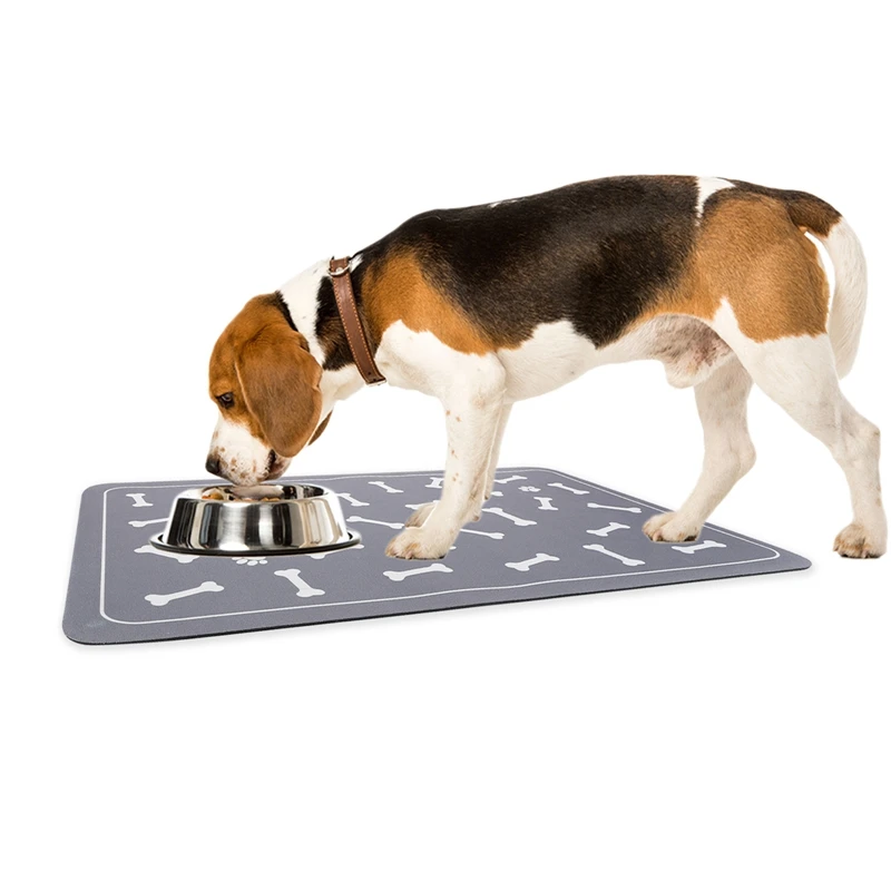 Title 2, Animal Dog Paw Super Absorbent Bath Rug Non Sli...