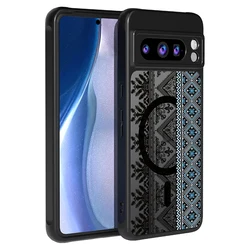 Vintage Totem Pattern Magnetic Phone Case with Magsafe Wireless Charging Compatibility - Google Pixel 8 Pro (A805)