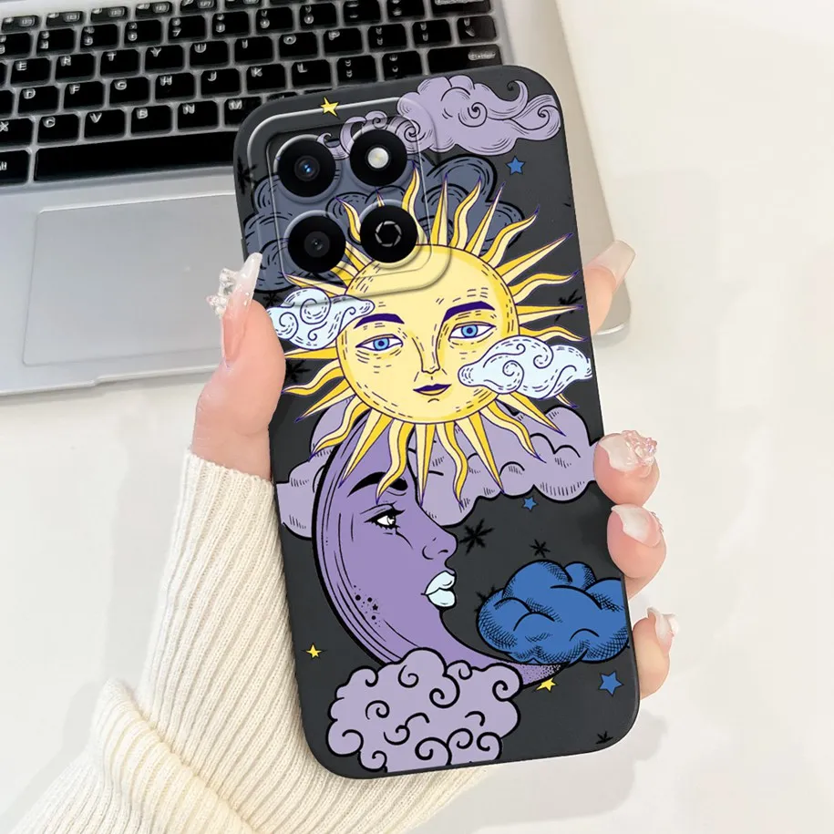 Shockproof Fashion Bowknot Marble Soft Liquid Silicone Case