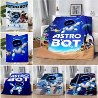 A-Astrobot Sleeping Square Printed Blanket Picnic Blankets Warm Blanket Soft and Comfortable Blanket Home Travel Birthday Gift 1