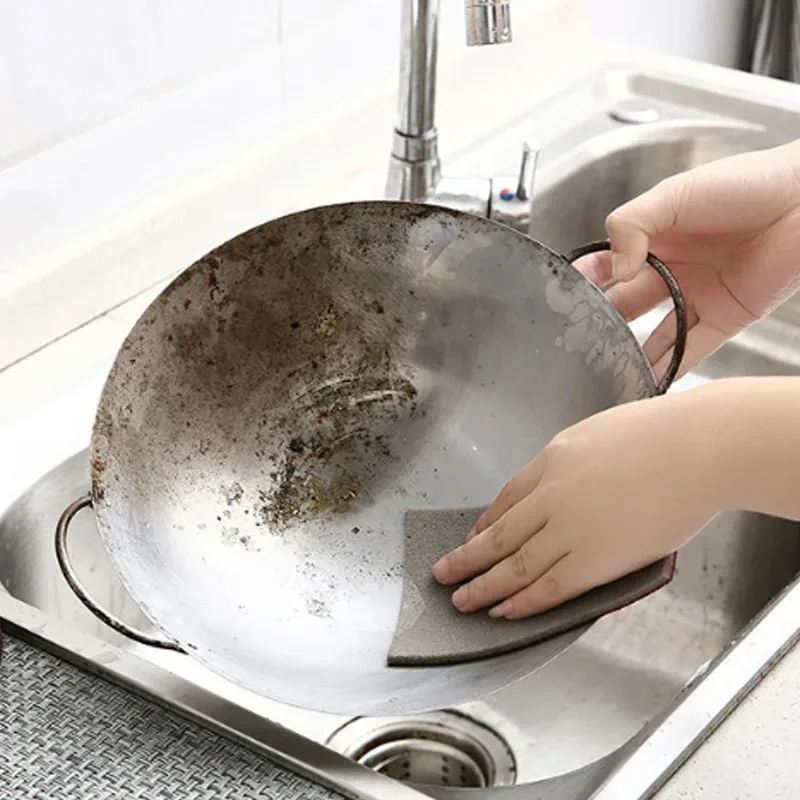 Kitchen Brush Magic Melamine Carborundum Eraser For Pan Pot Dish Kitchen Utensils Household Cleaning Items