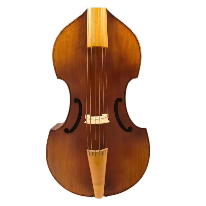 Baroque Style 6 strings 22 3/4" viola da gamba,huge and powerful sound #12240