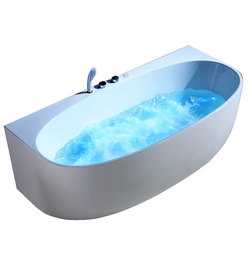 Description Picture 5 of item1800mm Surfing Fiberglass Whirlpool Intelligent Bathtub Acrylic Hydromassage Seamless Joint Hot Tub 8020