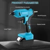 280°C 100W Cordless  Hot Melt Glue Gun Portable Rechargeable with 10pcs 11mm Glue Sticks DIY Repair Tool For Makita 18V Battery 5