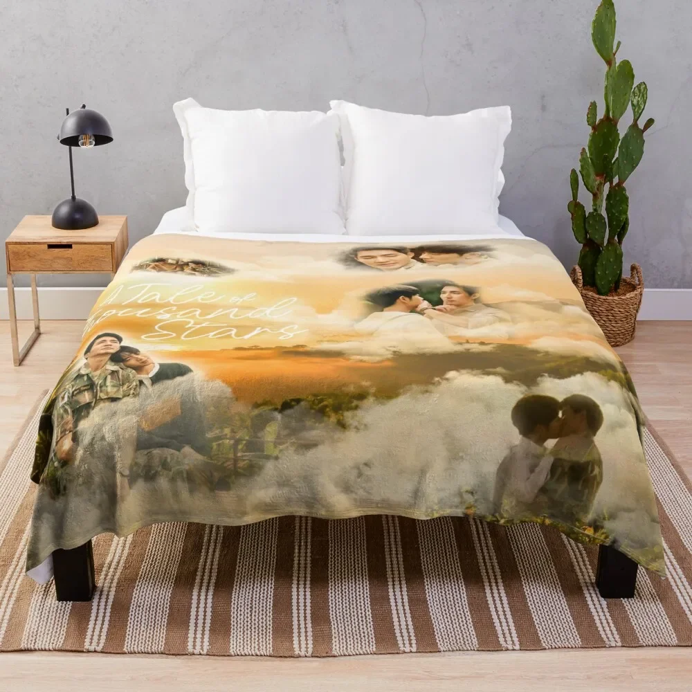 

A Tale of a Thousand Stars Throw Blanket Soft Decorative Beds Blankets