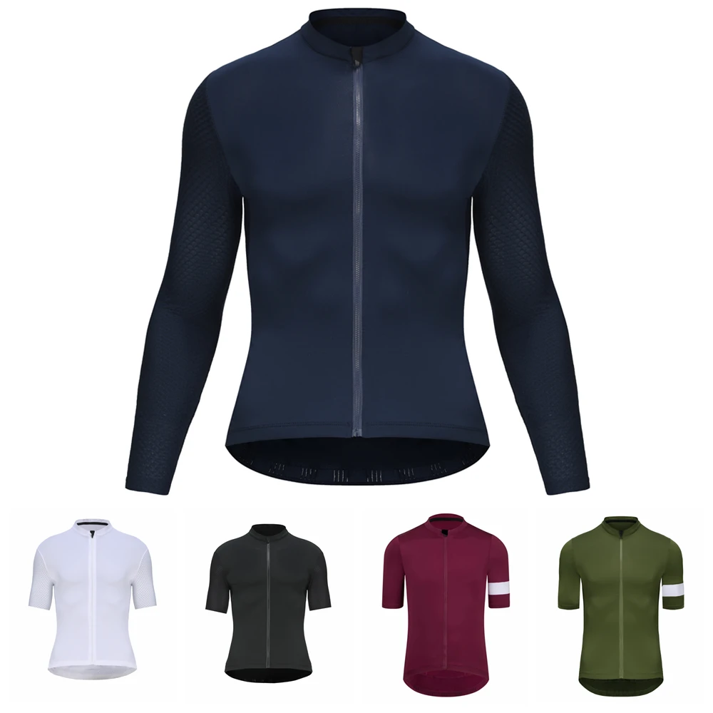 Rsantce 2024 Spring Autumn Cycling Jersey Long Sleeve Tops MTB Bike Breathable Quick Dry Shirt Bicycle Clothing 자전거옷