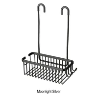 Stainless Steel Bathroom Shower Rack With Hanger Convenient And Practical Small Bathrooms 2