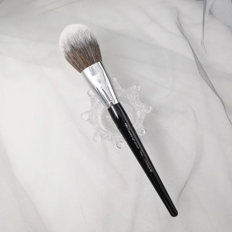 1 pz grande cosmetico morbido polvere arrossisce pennello trucco strumento pennello trucco viso guancia bellezza cosmetica spazzola per capelli liscia - immagine 3