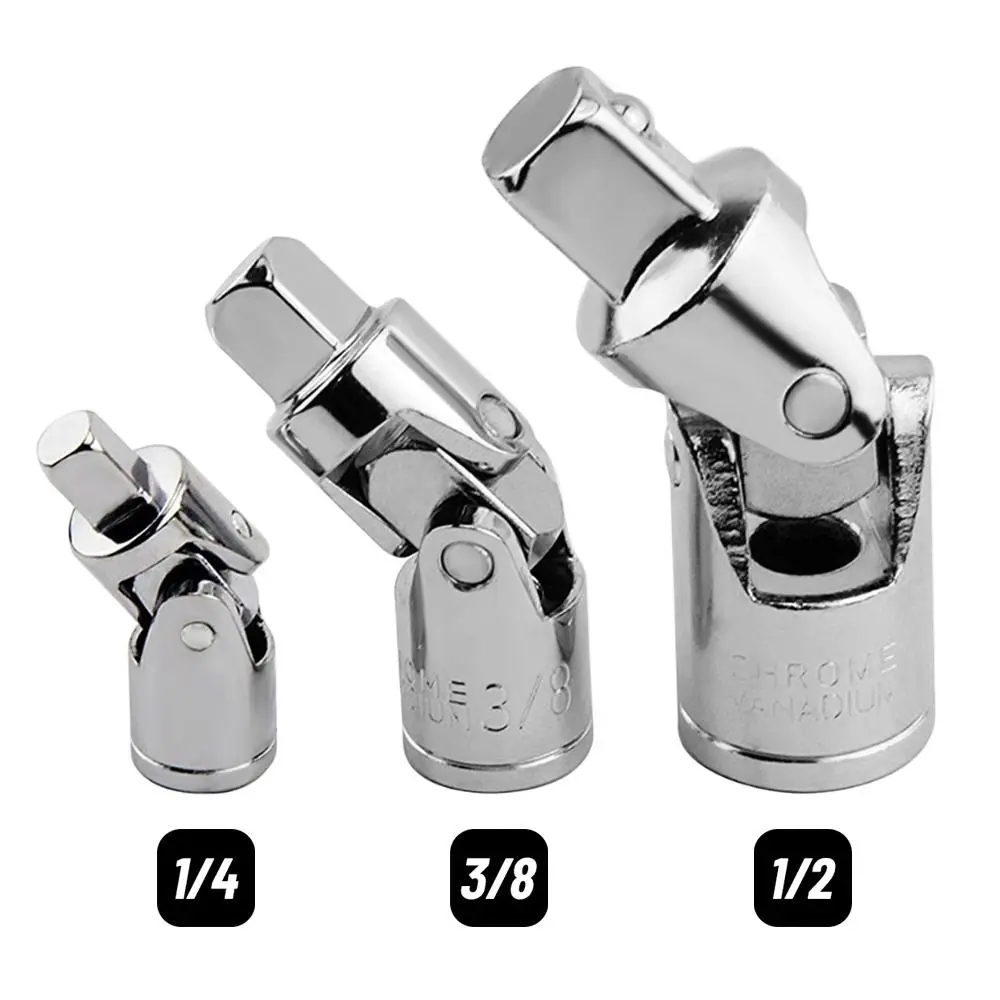 Chrome Vanadium Steel Ratchet Tool Parts Adapter Set for Vehicle Maintenance