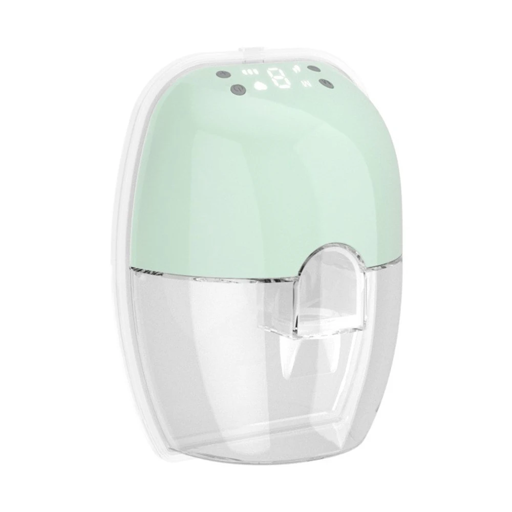 Hands Free Breast Pump Wearable Electric Breast Pump Comfort Milk Collector with LED Display 2 Modes 9 Suction Levels BPA-free