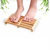 Wooden 3 6 Row Foot Massager Pain Stress Relief Shiatsu Roller Foot Care Massager Roller Heath.jpg