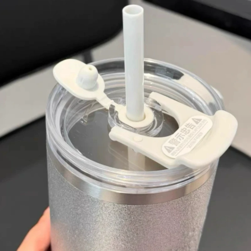 Starbucks Thermal Travel Mug with Anti-Spill Straw Lid and Wide Handle, 900ml Capacity