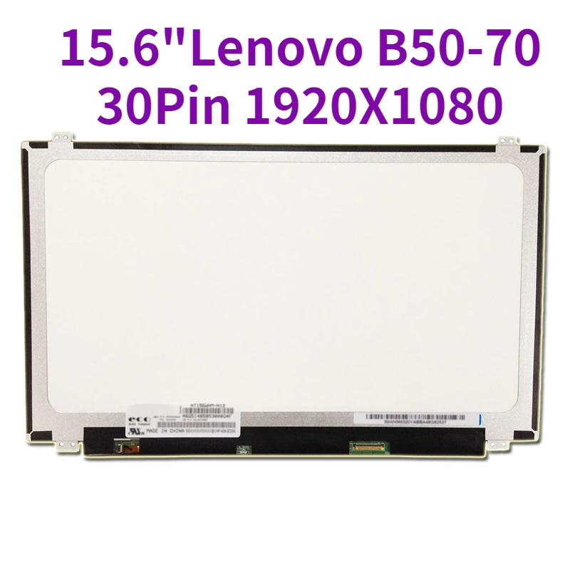 For Lenovo B50-70 LCD Screen  Matrix for Laptop 15.6& 30Pin 1920X1080 Matte Replacement LED Display