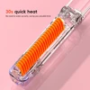 Foldable Lazy Hair Hot Comb Portable Mini USB Tool Fast Rechargeable Heating Styling Hair Straightening Hair Straigh 3