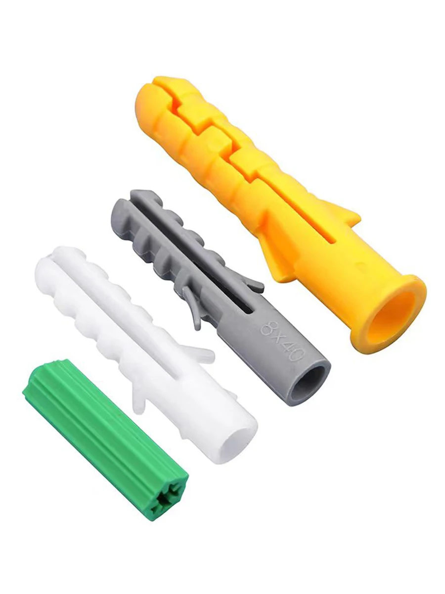 20PCS Plastic Nylon Expansion Pipe Rubber Plug M6-M14
